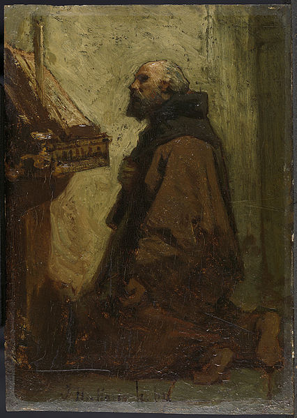 Praying Monk